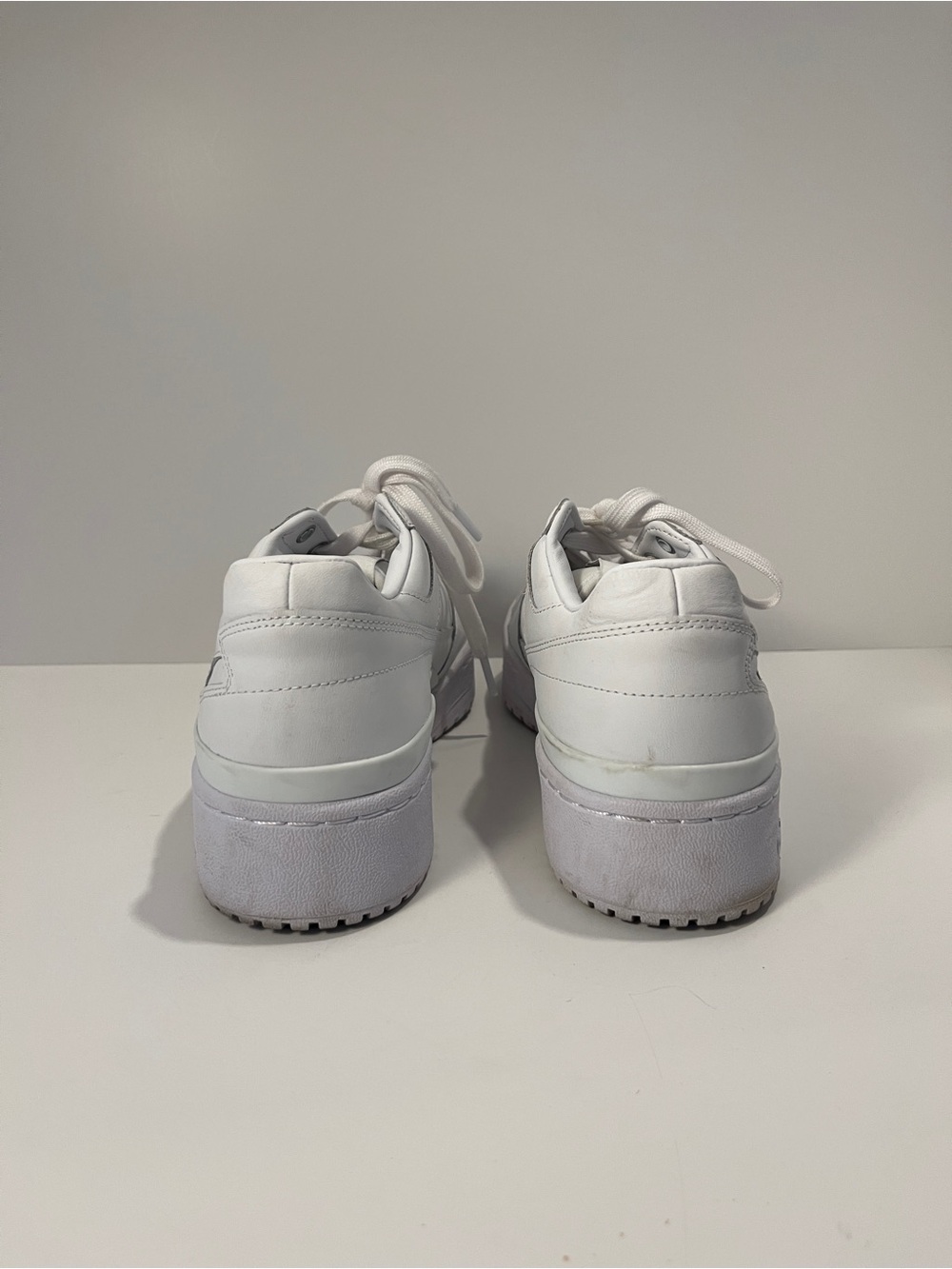 Adidas Forum Low Triple White Womens Size 9 Chunky - Picture 10 of 11
